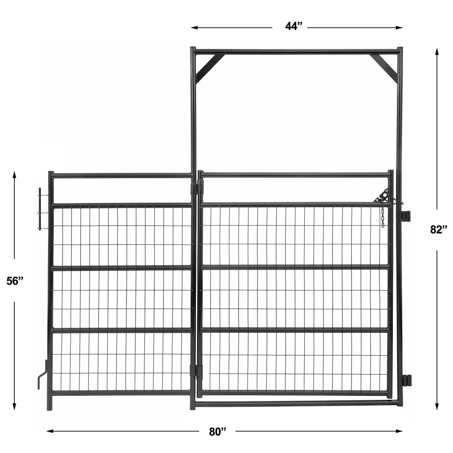 7' Light Duty Sheep & Goat Panel with Gate No. 2001