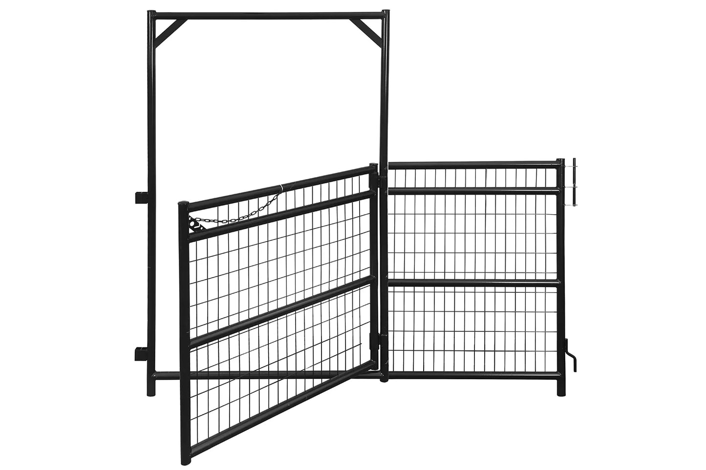 7' 5"x 4' Medium Duty Sheep & Goat Panel with Gate No. 2032