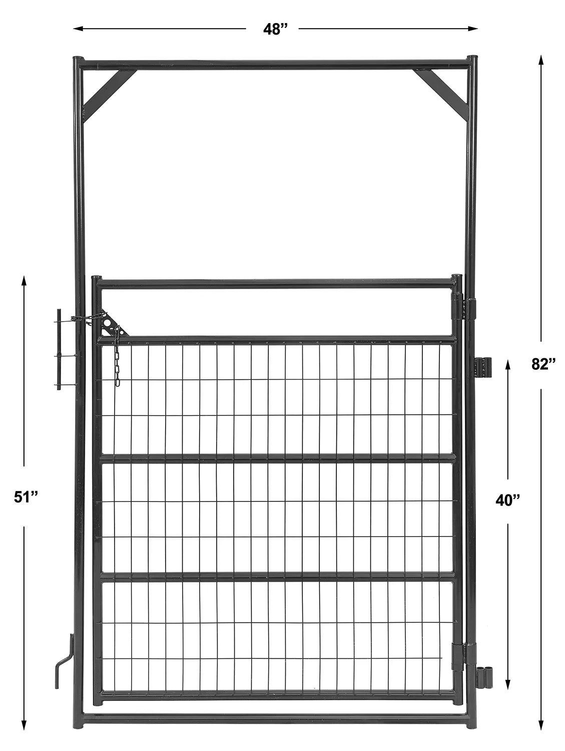 4' Medium Duty Sheep & Goat Frame Gate No.2033