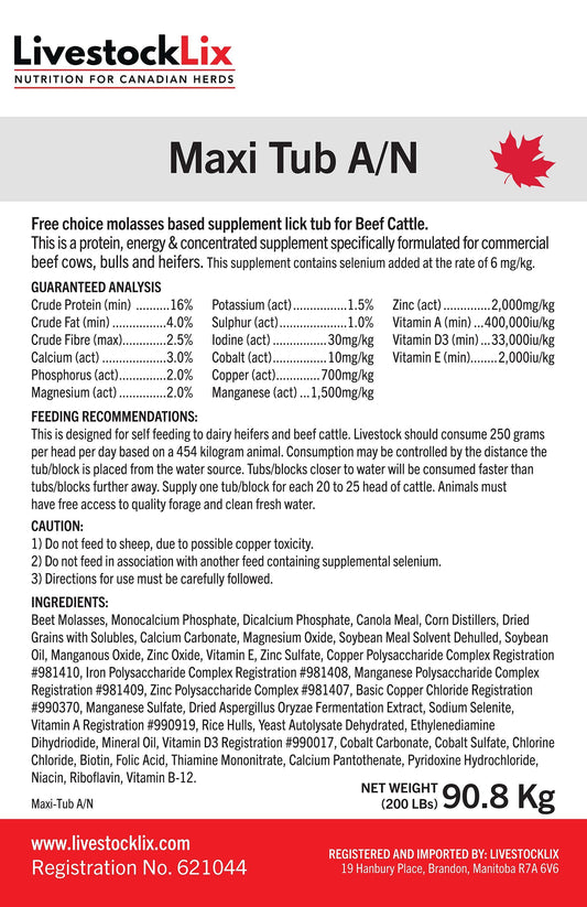 LivestockLix Maxi 16%