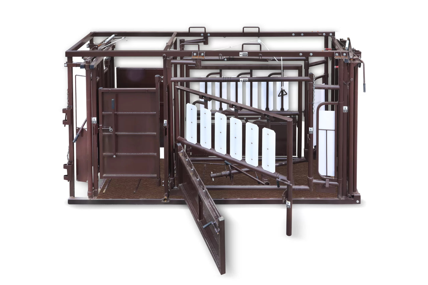 Deluxe Cattle Squeeze W/ Palpation Chamber No.5008