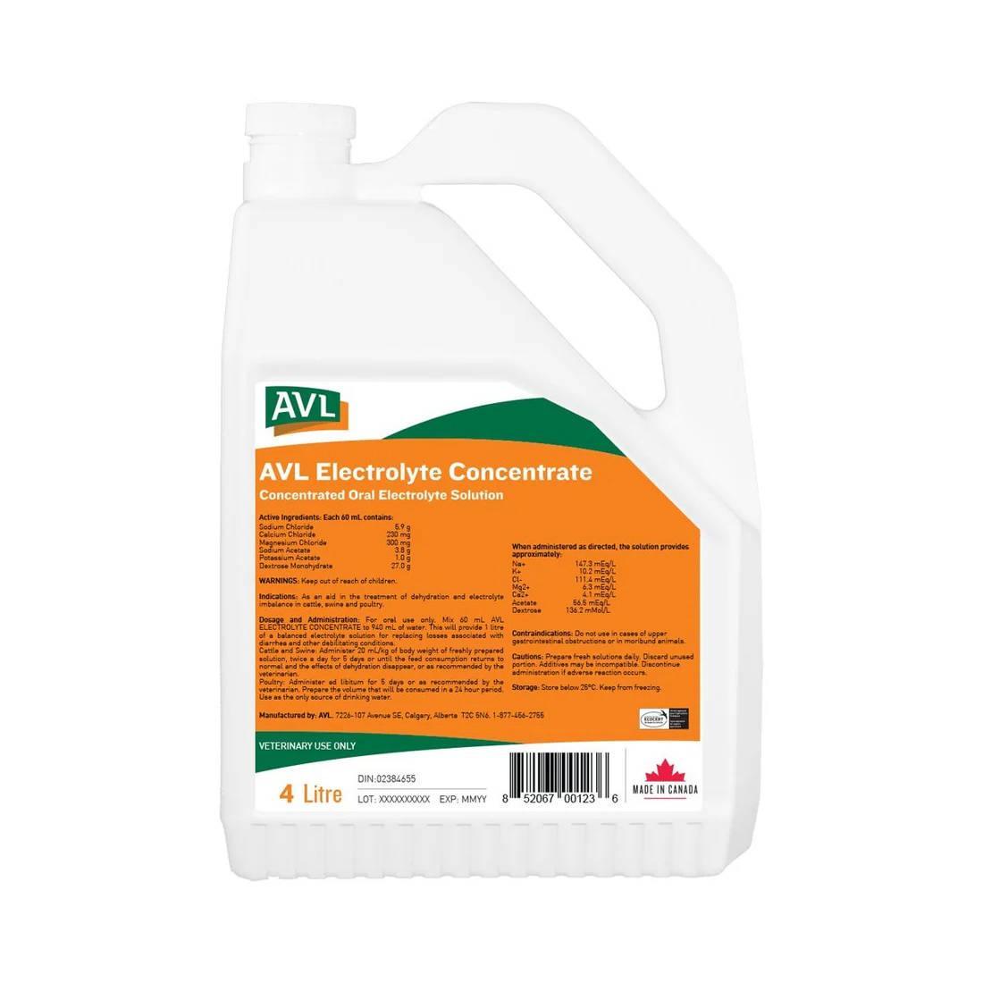 AVL Oral Electrolyte Concentrate Solution