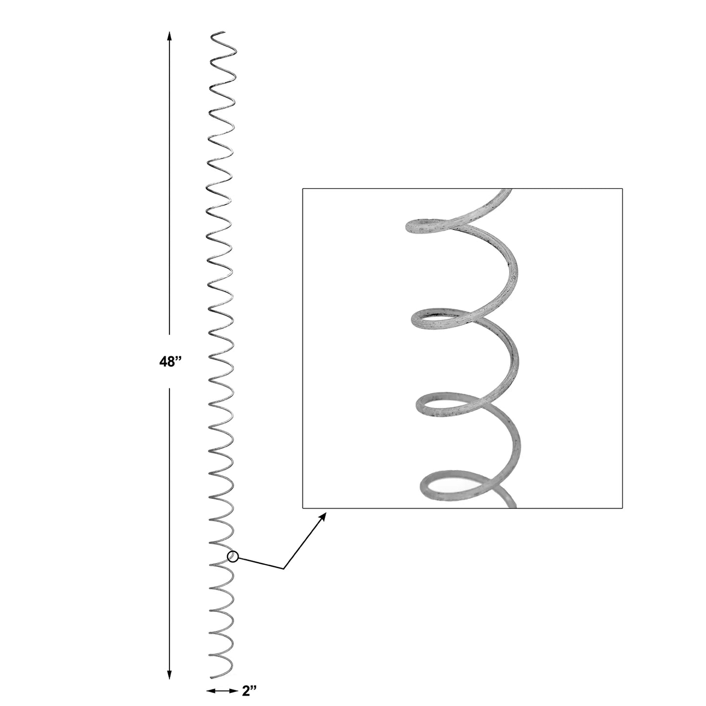 Feeder Panel Spiral Connectors #5022